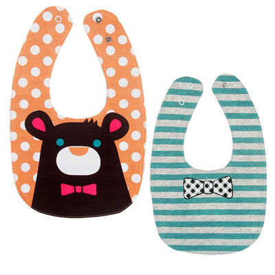 

14 styles Newborn Baby bibs burp cloth print Cartoon striped baby Feed bibs Infant Toddle burp brand cotton bandana accessories