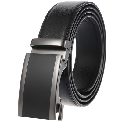 

new Men Belt Male Genuine Leather Strap Belts For Mens Top Quality Automatic Real leather men belt leather luxury brand