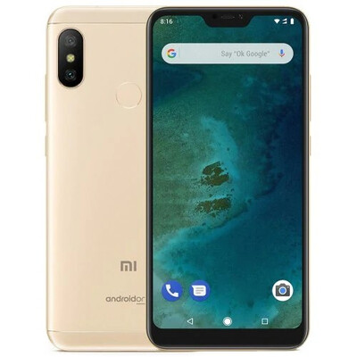 

Global Version Xiaomi Mi A2 Phone Snapdragon 660 Octa Core 4GB 64GB 599" 189 Full Screen 200MP120MP Dual Camera Smartphone