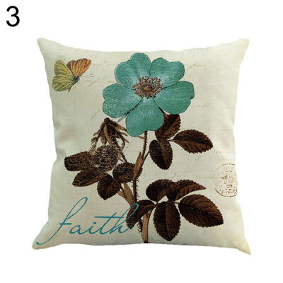 

Fresh Petunia Flower Throw Pillow Protector Case Cushion Cover Bedding Articles