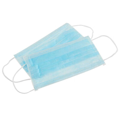 

100pcs Disposable Breathable Dust Proof Respirator Surgical Face Mask Cover