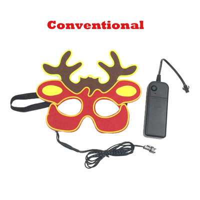 

〖Follure〗Christmas LED Mask Glowing Cold Light Mask Reindeer Cosplay Party Decoration