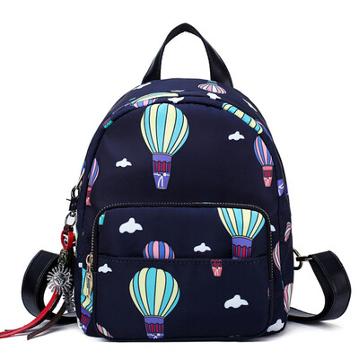 

Fashion Backpack Balloon Female Bag Outdoor Leisure Bag Nylon Student Backpack