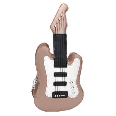 

Star Guitar Shaped Shoulder Handbags Women PU Leather Chain Crossbody Bags