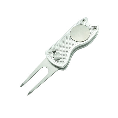 

Foldable Golf Pitchfork Putting Green Fork Golf Training Aids Pitch Alloy Tool Stainless Steel Golf Divot Repair Tool