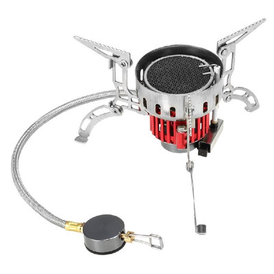 

Outdoor Infrared Camping Stove Ultralight Portable Furnace Collapsible Windproof Gas Stove Mini Burner for Cookout Picnic Hiking B