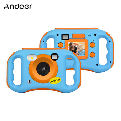

Andoer CDE7 WiFi Kids Creative Camera 5MP 1080P HD Digital Anti-drop Children Camera Mini Video Camcorder with 177 Inch LCD Displ