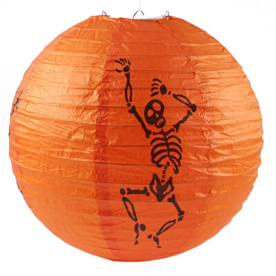 

New Halloween Paper Pumpkin Witch Spider Hanging Lantern Light Lamp Party Decoration Funny Gift