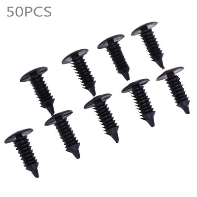 

50pcs 35104 6MM Universal Car Plastic Rivets Door Fender Fasterner Buckles