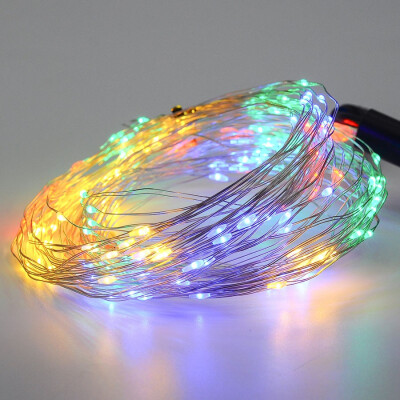 

102M leds Holiday String Light Neon Colourful Lights USA Plug LED Strings Lamp Festival Decor Night view Lamp safe Low voltage