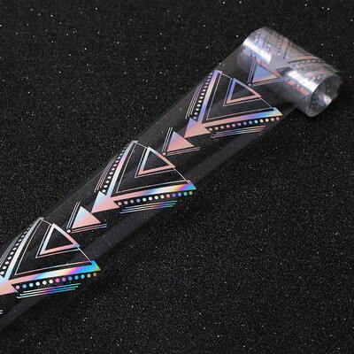 

〖Follure〗Rhombus Major Design Nail Art Foil Stickers Transfer Decal Tips Manicure DIY