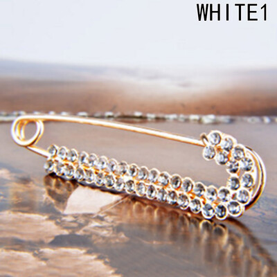

Full Drill Pin Shawl Buckle Couple Wild Scarf Sweater Brooch High Grade Accessories Female