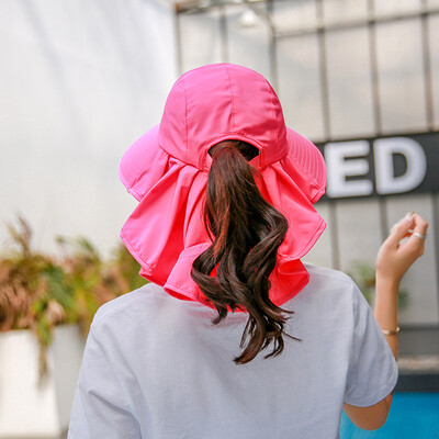 

Womens sun hat Korean version of sunscreen UV outdoor hat children go out in summer fashion sunshade 100 cool hats