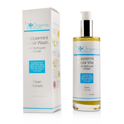 

THE ORGANIC PHARMACY - Peppermint Facial Wash - For Blemished Skin 100ml33oz