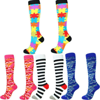 

2pc Socks For Women Men Medical Nursing Travel Flight Sport Stocking