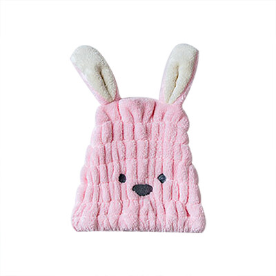 

Siaonvr Cartoon Microfiber Hair Turban Quickly Dry Hair Hat Wrapped Towel Bathing Cap