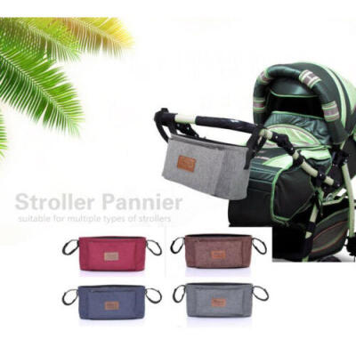 

Insulation Baby Diaper Stroller Bag Universal Portable Pram Cup Bottle Holder UK