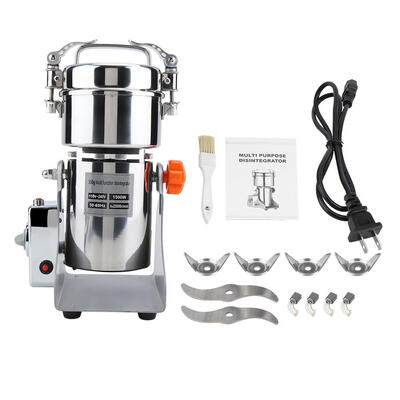 

Greensen Stainless Steel Electric Grinder Medicine Coffee Beans Herbs Spices Mill Machine 110V