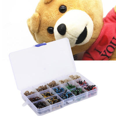 

Greensen 50pcsset Stuffed Toy Eyes Resin Safety Eyes For DIY Doll Animal Crafts Set
