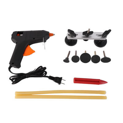 

Ktaxon 11x Paintless Dent Hail Repair PDR Tools Glue Gun Ding Removal Tools Kit For Car