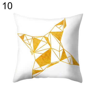 

Heart Triangle Geometric Pattern Pillow Case Cushion Cover Sofa Car Cafe Decor