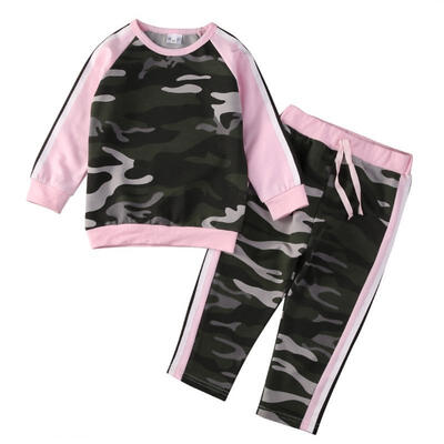 

Newborn Baby Kid Girls Clothes Set Cotton Clothes Tops Hoodies Long Sleeve Cotton Pants Clothing Outfits