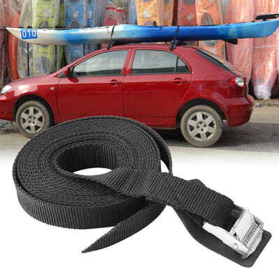 

Greensen Kayak Surfboard Roof Rack Tie Down Straps with Buckle Luggage Heavy Duty Webbing