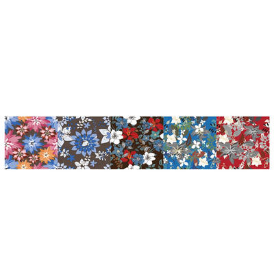 

Flower Vintage Square Self Adhesive Tile Stickers PVC Waterproof Sticker