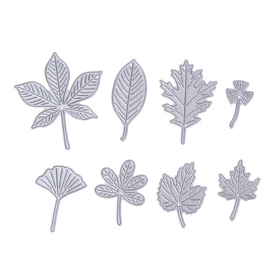 

8 Metal Leaves Cutting Dies Stencils For DIY Scrapbooking Embossing