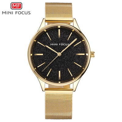 

MINI FOCUS Fox Womens Watch Quartz Watch Fashion Casual Steel Mesh Belt