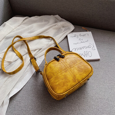 

high-level foreign-style womens bag chic wide-band new2019 retro small round bag single-shoulder oblique bag