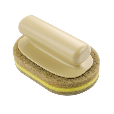 

〖Follure〗Bathroom Floor Wall Tile Cleaning Brush Sponge Bottom Kitchen Cleaning Brush