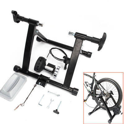 

Ktaxon Magnetic Indoor Bicycle Bike Trainer Exercise Stand 5 levels of Resistance US
