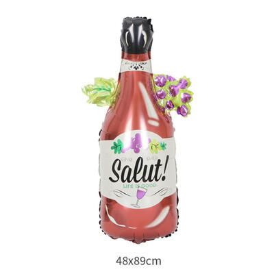

Christmas Wine Bottle Balloon Birthday Beer Balloon Home Garden Festive Party Supplies