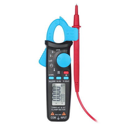 

Digital Clamp Meter ACDC Current Auto-Ranging Multimeter Live Check NCV Frequency Capacitor Tester