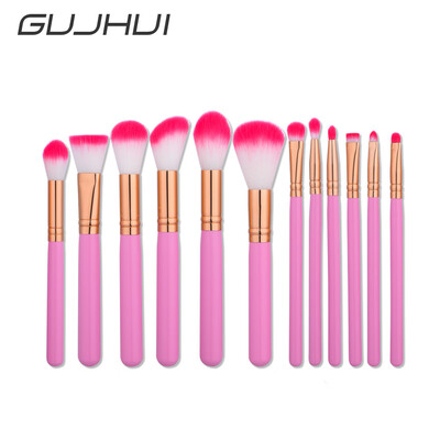 

〖Follure〗New 12Pcs Blending Pencil Foundation Eye shadow Makeup Brushes Eyeliner Brush