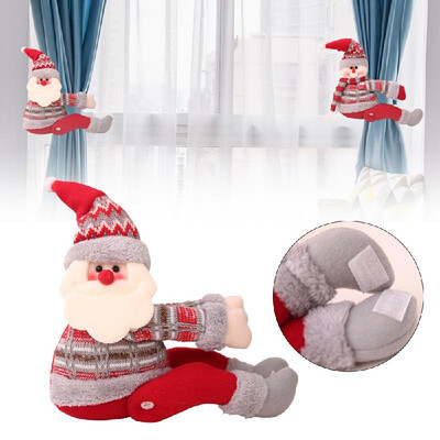 

Christmas Curtain Fastener Christmas Decoration Curtain Buckle Window Decoration