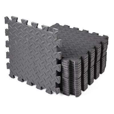 

Greensen Eva Cushioned Foam Floor Tiles 18 Pcs 30X30cm Anti Fatigue Extra Thick Children Play Protectiv