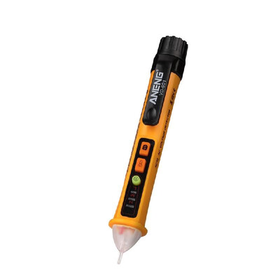 

ANENG AC 12V-1000V Non-Contact Digital Voltage Tester Volt Detector Pen Adjustable Range Siren Light Alarm Multimeter Outlet Teste