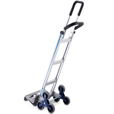

2 in 1 550 lbs Folding Hand Truck Stair Aluminum Cart Dolly