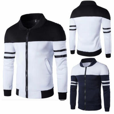 

Fashion Men Slim collar jackets fashion jacket Tops Casual coat outerwear -3XL