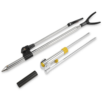

Fishing Rod Pole Metal Extendable Adjustable Durable Dual-purpose Ground Holder