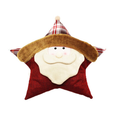 

Christmas Five-point Star Shaped Throw Pillow Christmas Pillow Sofa Cushion Decorative Pillow Cushion Sofa Decor Ornament