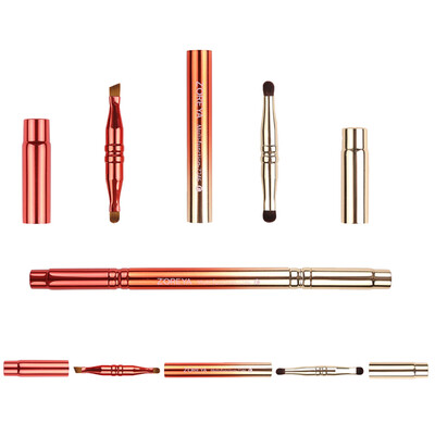 

〖Follure〗4 Head Detachable Brush Multi-functional Makeup Brush EyeShadow Brush Makeup Too