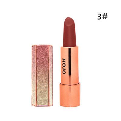 

s Lipstick Matte Waterproof Velvet Lip Stick 6 Colors Sexy Red Brown Pigments Makeup Matte Lipsticks Beauty Lips Fashion