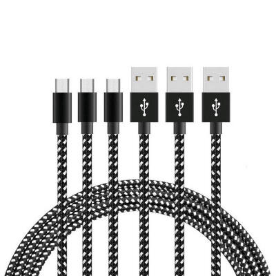

Micro USB Cable 1M 24A USB 20 Braided Charging And Syncing Cord For Android