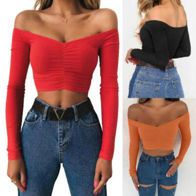 

Fashion Womens Ladies Summer Long Sleeve Shirt Loose Casual Blouse Tops T-Shirt