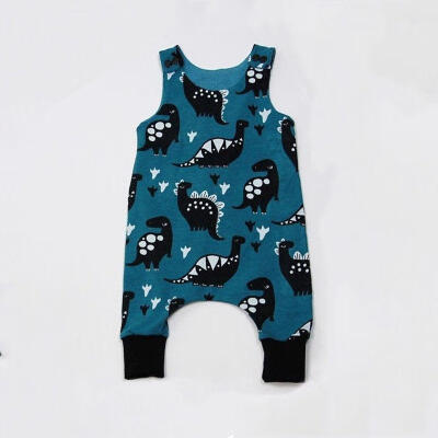 

Dinosaur Top Baby Kid Boy Infant Romper Jumpsuit Bodysuit Cotton Clothes Outfit Set 0-18M