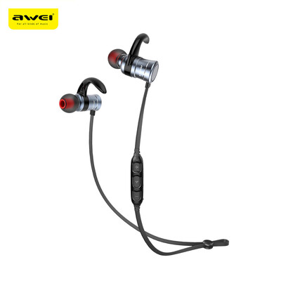 

Awei AK5 Waterproof Magic Magnet Attraction Bluetooth 41 Sports Headphones with Microphone On-ear Control