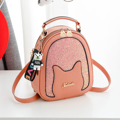 

Summer ladies net Red Ladies Bag Fashion backpack ladies shoulder bags Baidan shoulder straddle bag